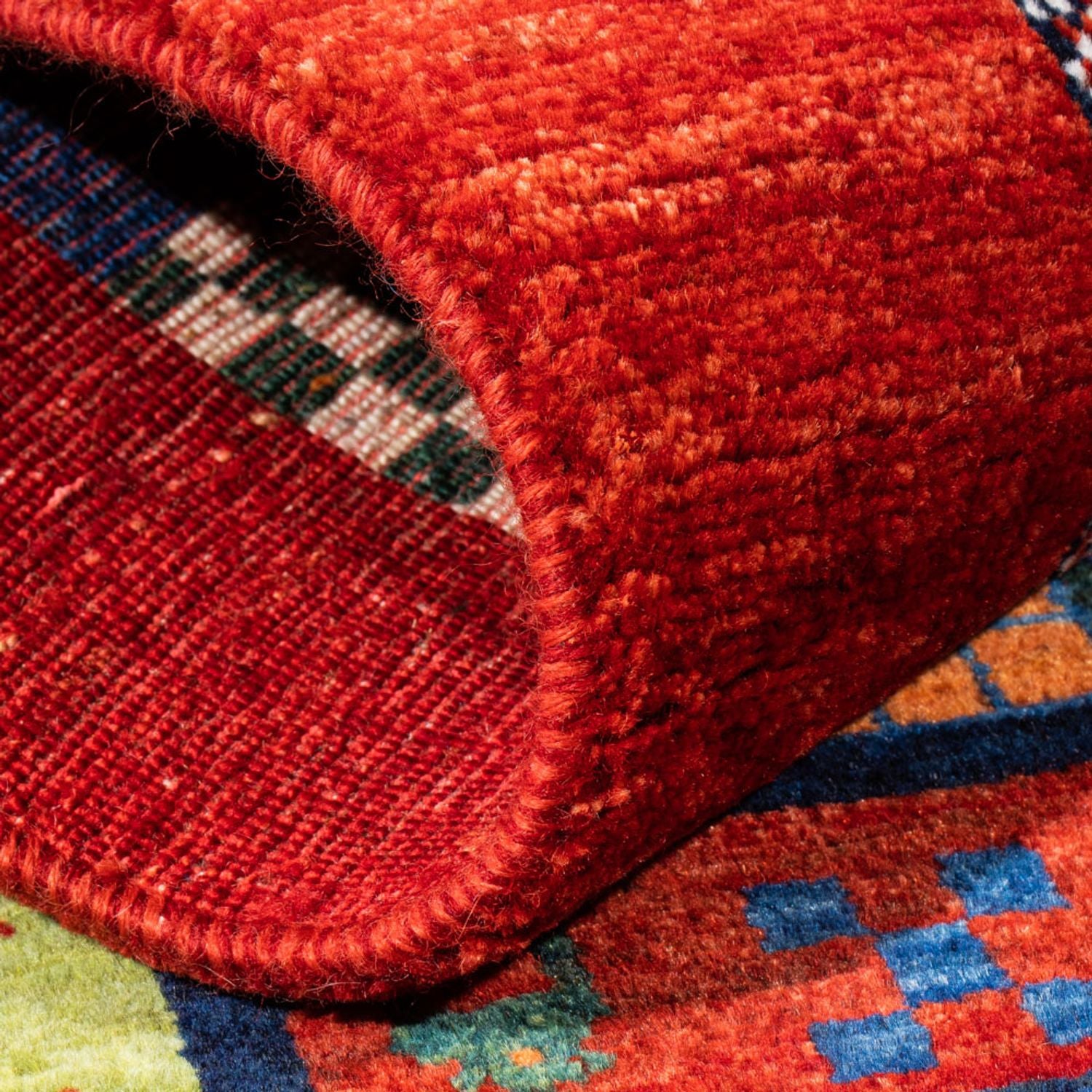 Tappeto Gabbeh - Loribaft Persero - Reale - 131 x 81 cm - multicolore