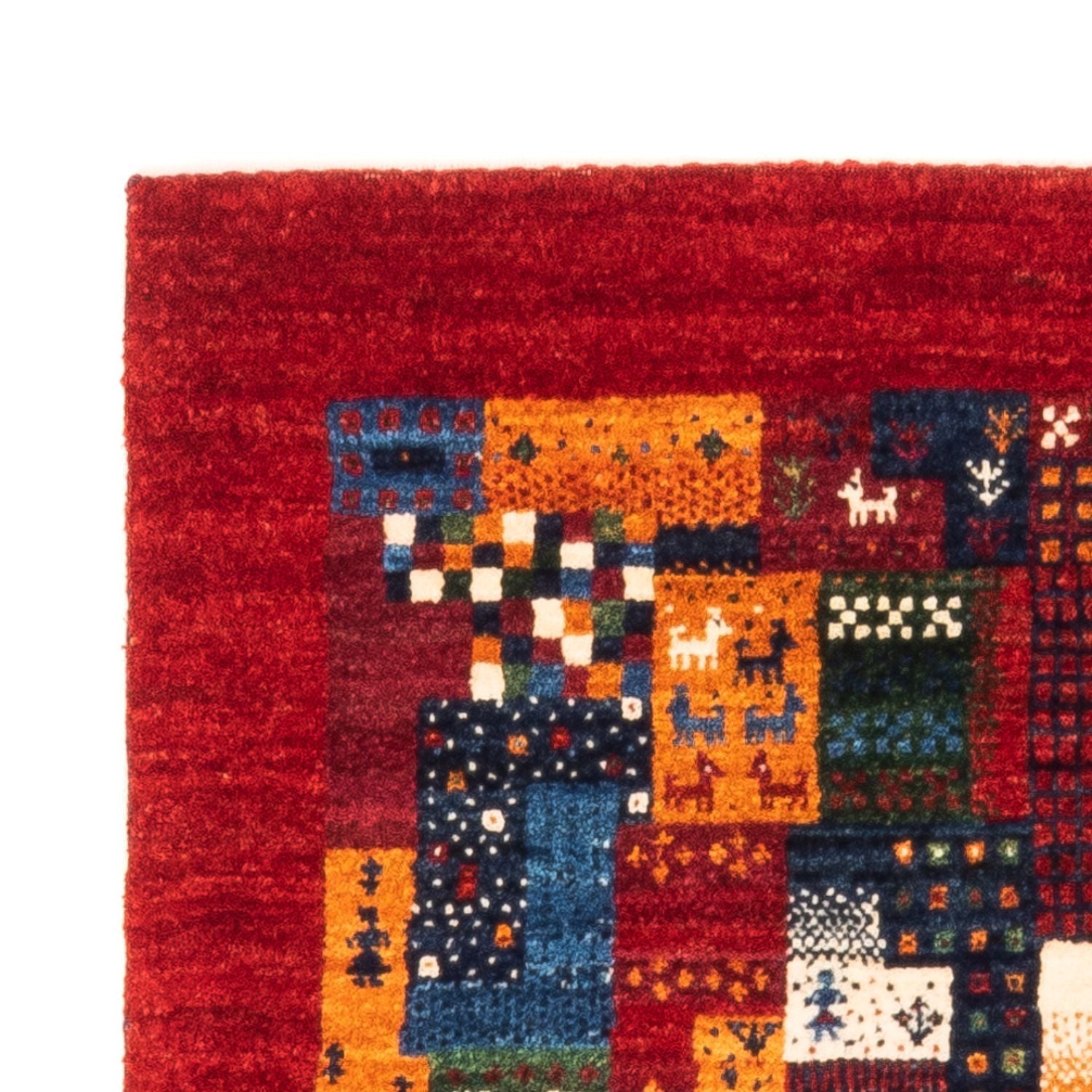 Tappeto Gabbeh - Loribaft Persero - Reale - 130 x 83 cm - multicolore