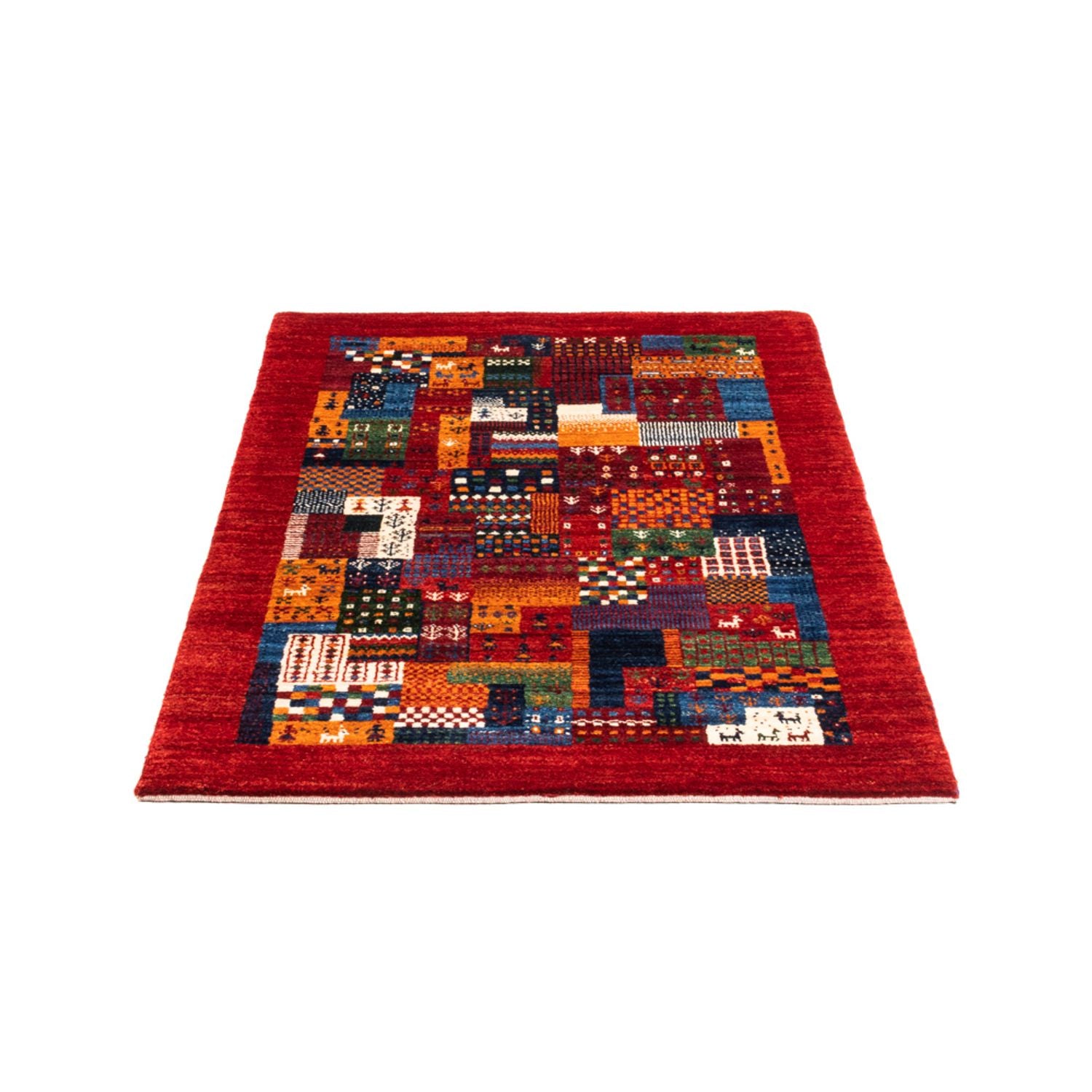 Tappeto Gabbeh - Loribaft Persero - Reale - 130 x 83 cm - multicolore