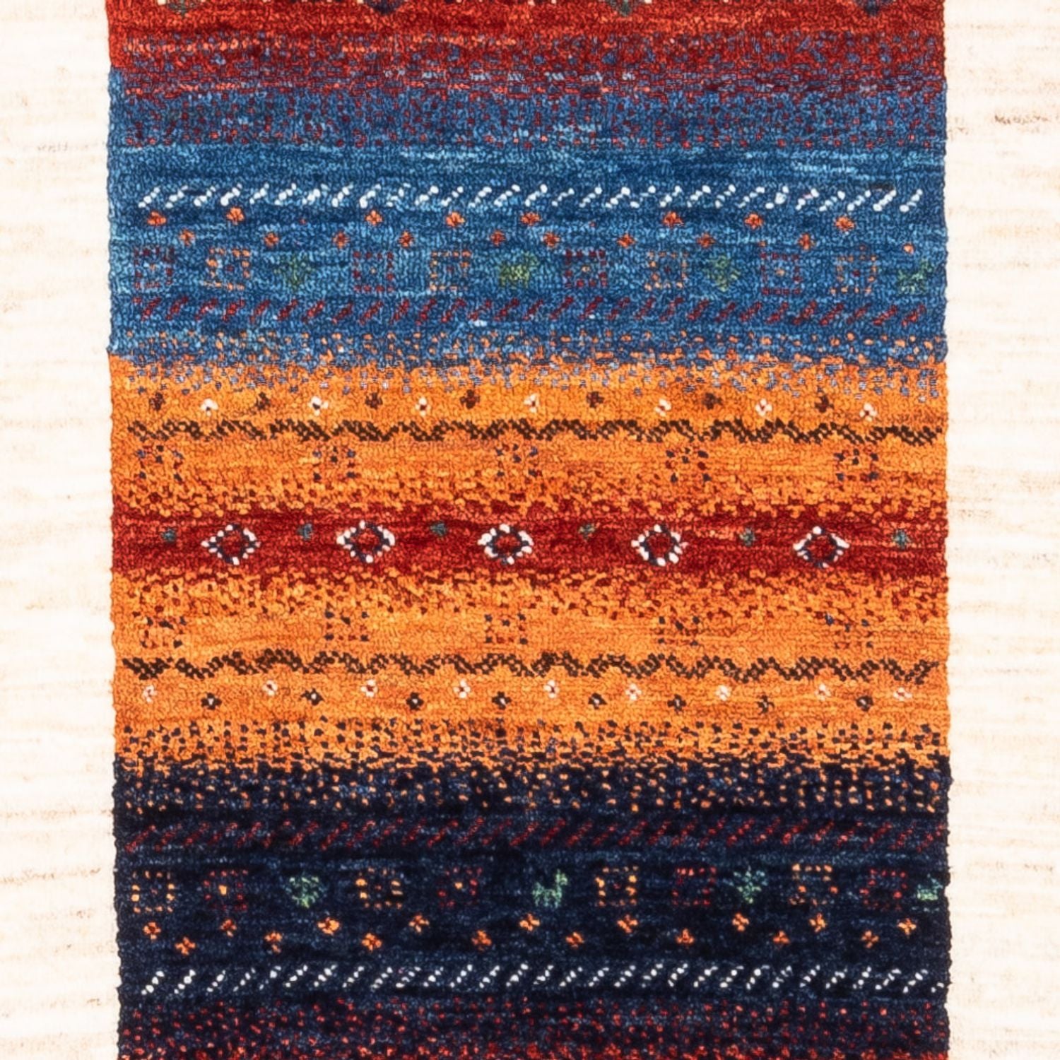 Tappeto Gabbeh - Loribaft Persero - Reale - 140 x 84 cm - multicolore