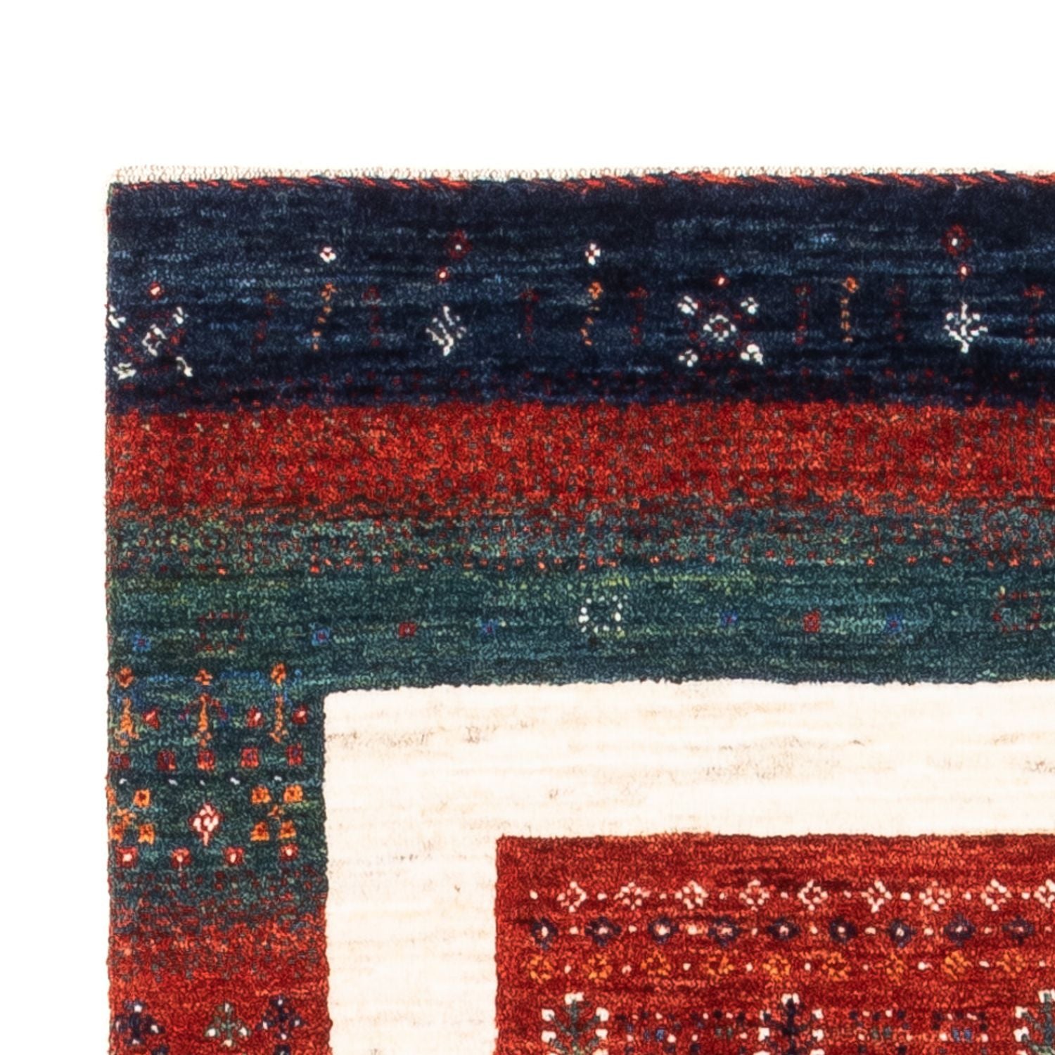 Tappeto Gabbeh - Loribaft Persero - Reale - 140 x 84 cm - multicolore