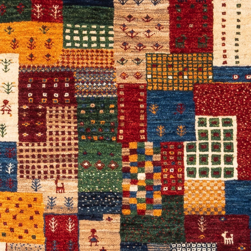Tappeto Gabbeh - Loribaft Persero - Reale - 123 x 82 cm - multicolore