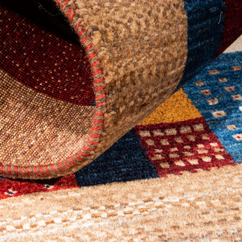 Tappeto Gabbeh - Loribaft Persero - Reale - 123 x 82 cm - multicolore