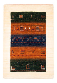 Tappeto Gabbeh - Loribaft Persero - Reale - 129 x 88 cm - multicolore