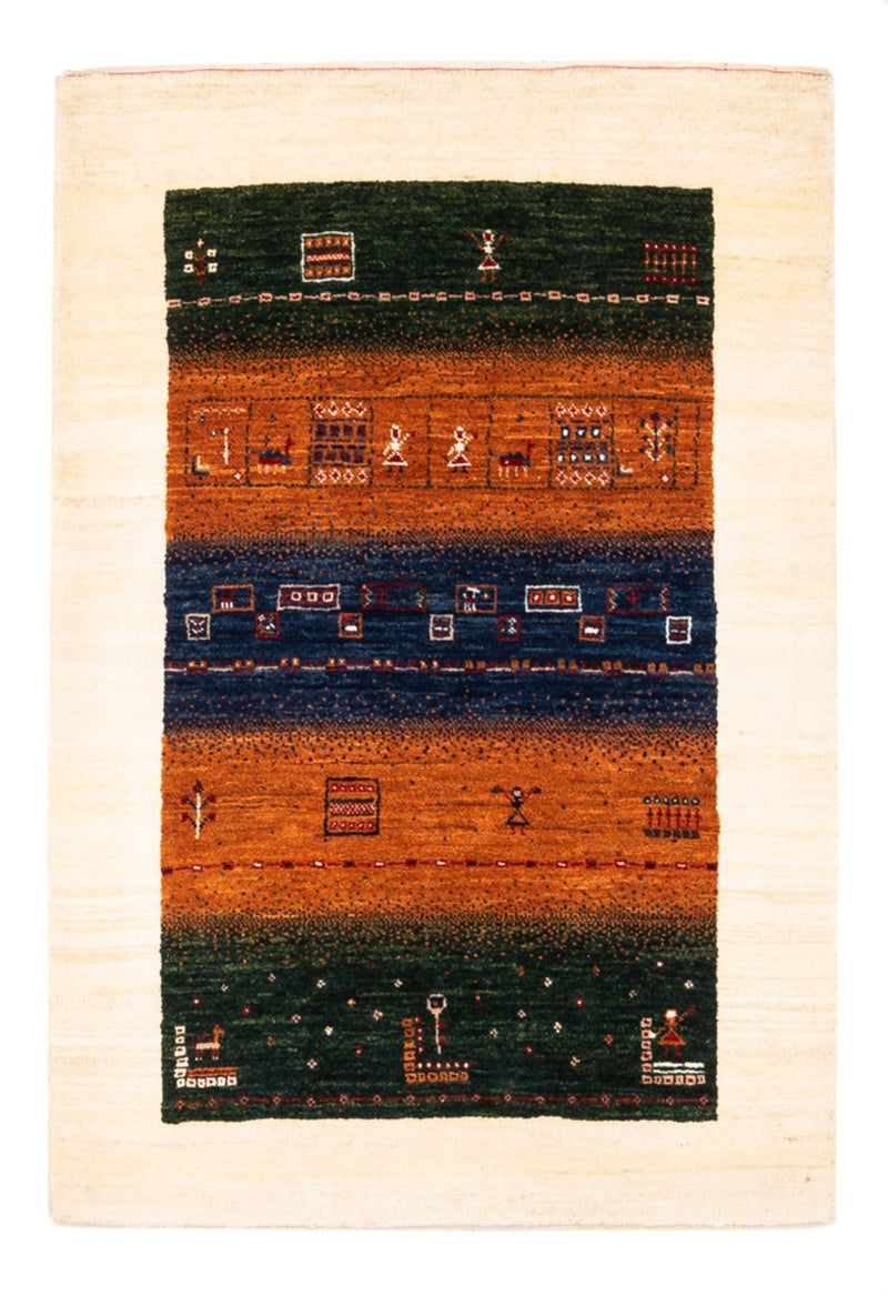 Tappeto Gabbeh - Loribaft Persero - Reale - 129 x 88 cm - multicolore