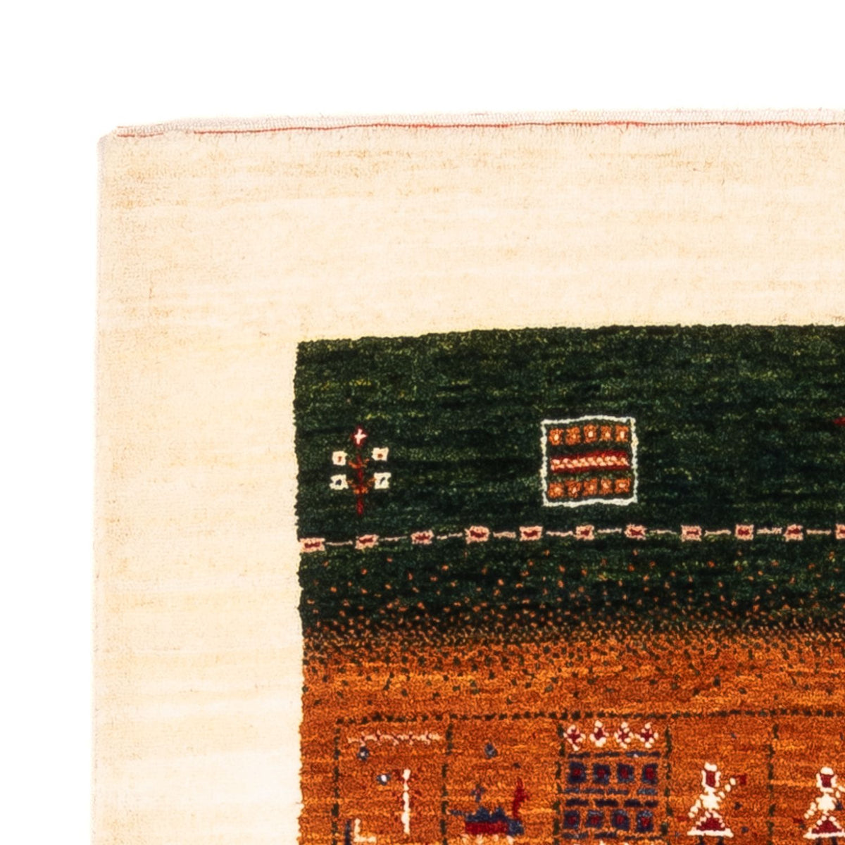 Tappeto Gabbeh - Loribaft Persero - Reale - 129 x 88 cm - multicolore