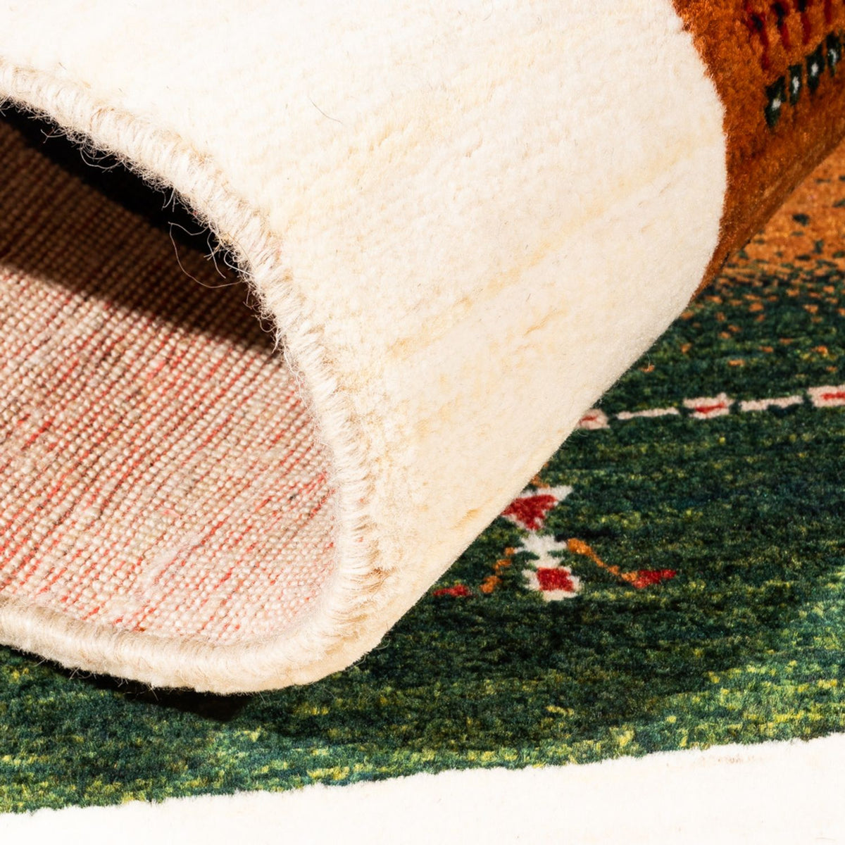 Tappeto Gabbeh - Loribaft Persero - Reale - 129 x 88 cm - multicolore