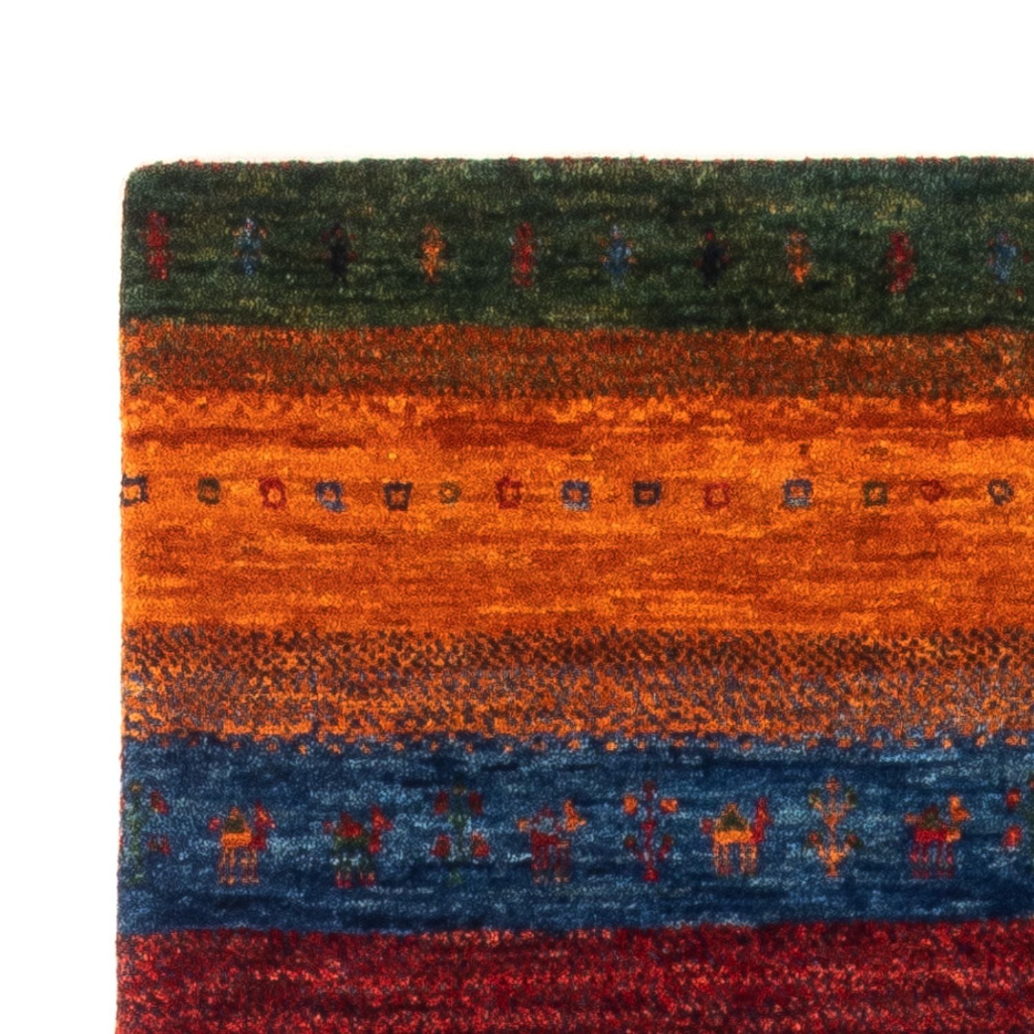 Tappeto Gabbeh - Loribaft Persero - Reale - 137 x 86 cm - multicolore