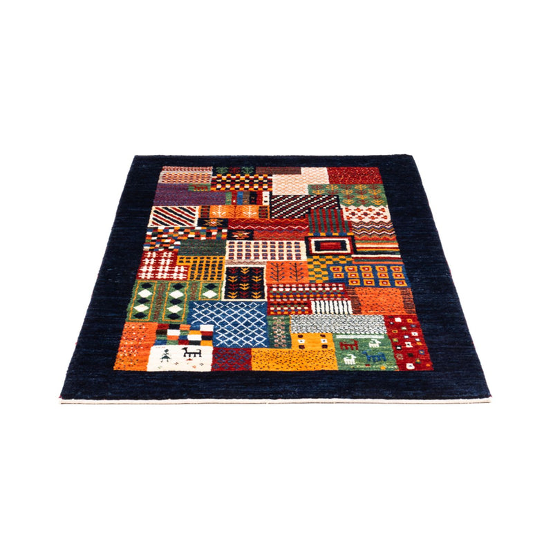 Tappeto Gabbeh - Loribaft Persero - Reale - 123 x 84 cm - multicolore