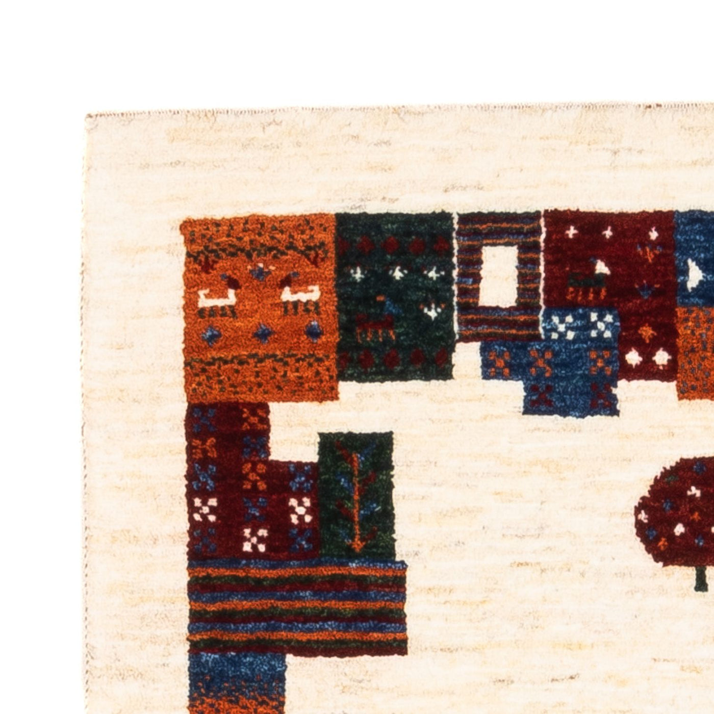 Loribaft Tappeto 128x80cm - Perserteppich Wollteppich