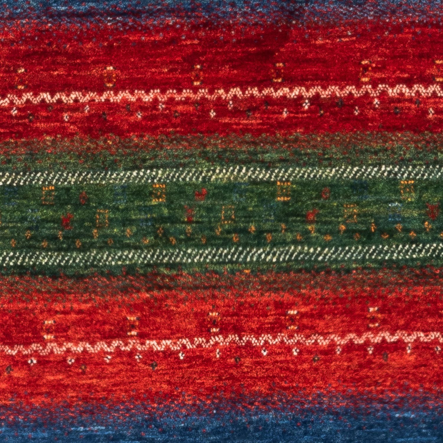 Tappeto Gabbeh - Loribaft Persero - Reale - 140 x 85 cm - multicolore