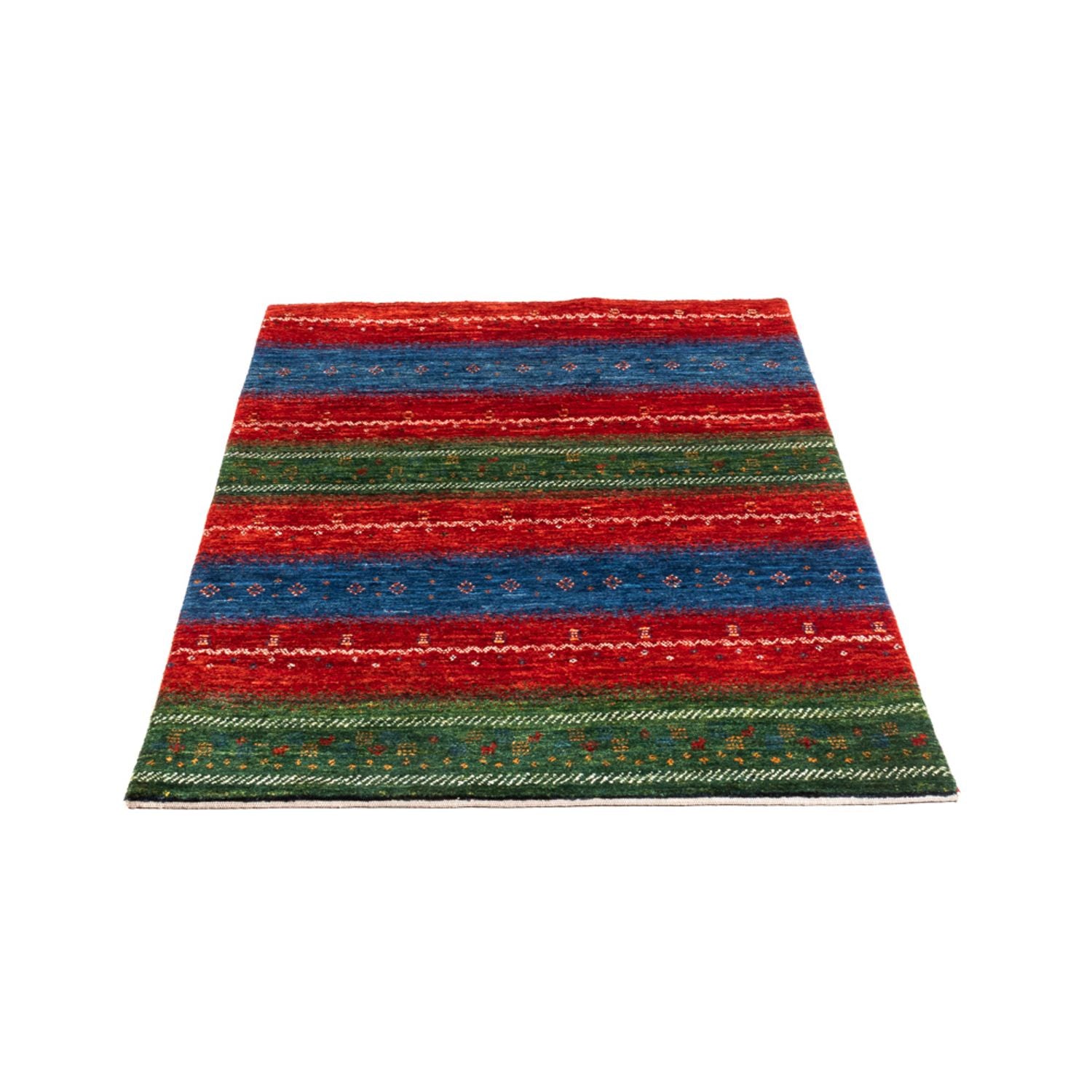 Tappeto Gabbeh - Loribaft Persero - Reale - 140 x 85 cm - multicolore