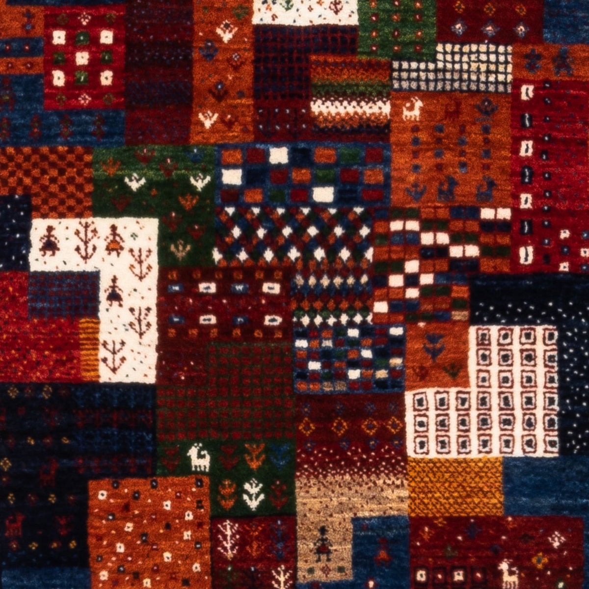 Tappeto Gabbeh - Loribaft Persero - Reale - 134 x 84 cm - multicolore