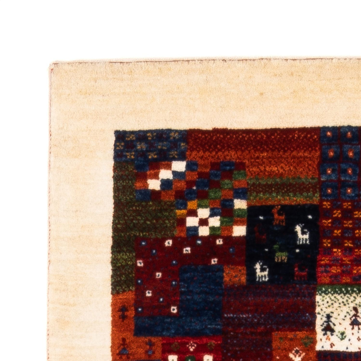 Tappeto Gabbeh - Loribaft Persero - Reale - 134 x 84 cm - multicolore