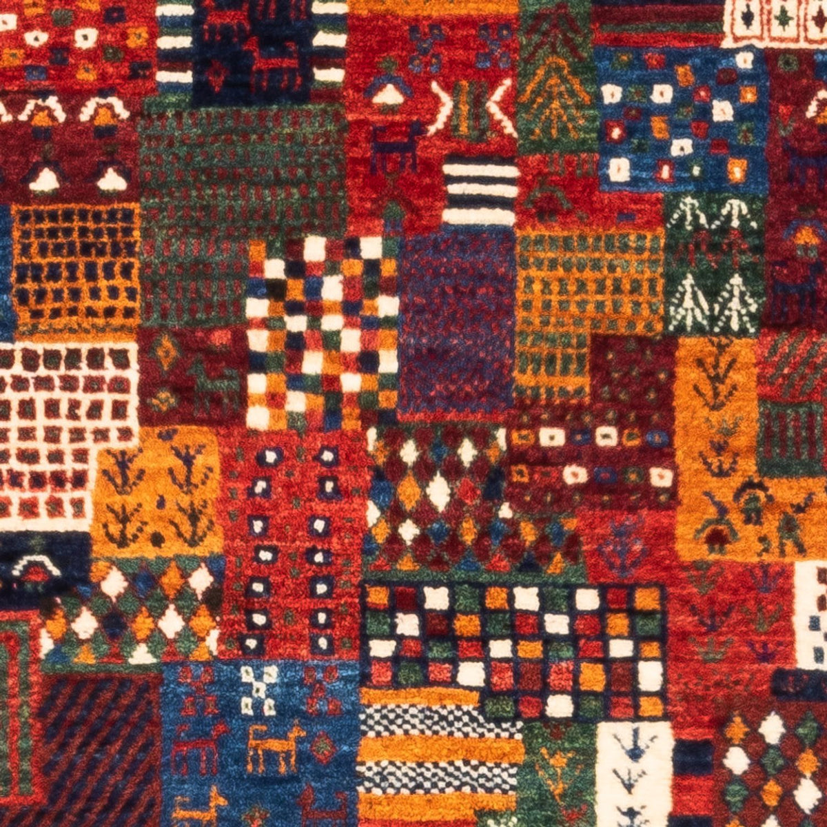 Tappeto Gabbeh - Loribaft Persero - Reale - 134 x 82 cm - multicolore