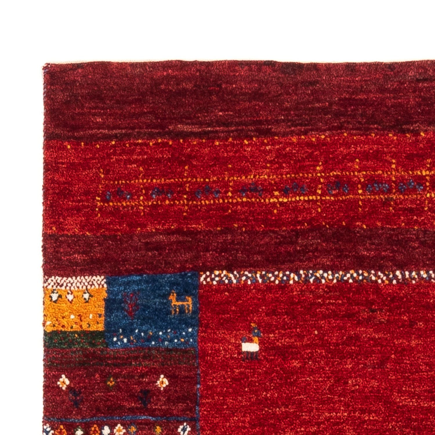 Tappeto Gabbeh - Loribaft Persero - Reale - 121 x 81 cm - multicolore