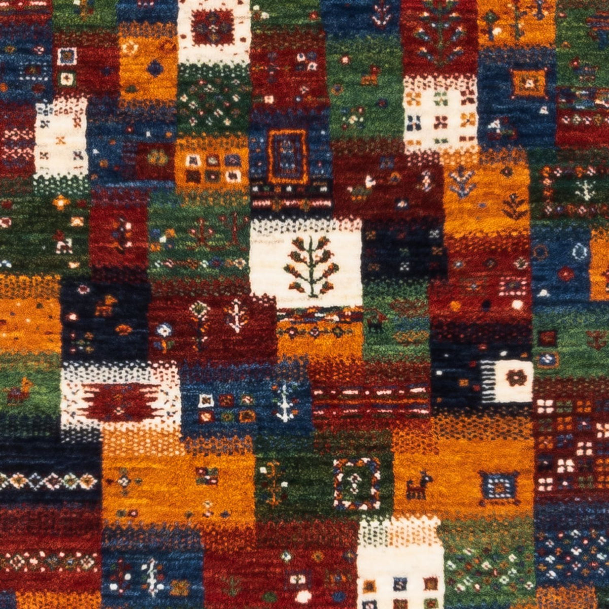 Tappeto Gabbeh - Loribaft Persero - Reale - 125 x 83 cm - multicolore