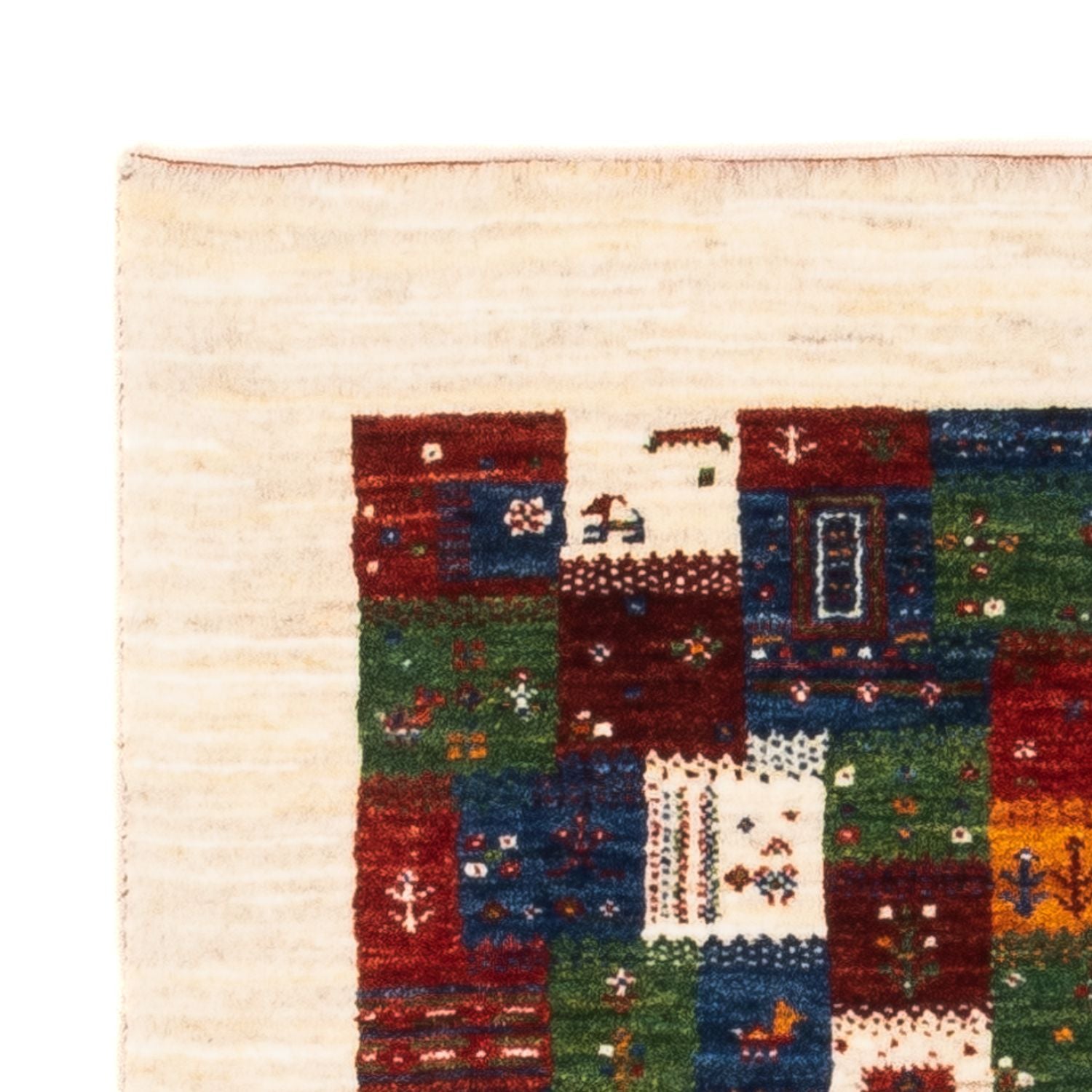 Tappeto Gabbeh - Loribaft Persero - Reale - 125 x 83 cm - multicolore