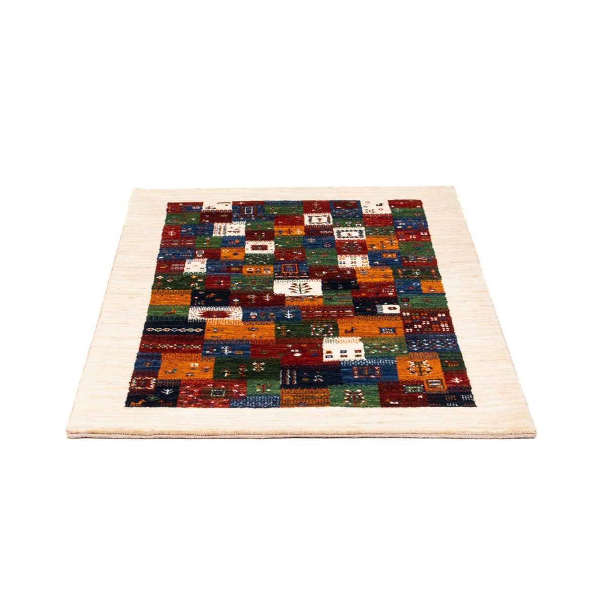 Tappeto Gabbeh - Loribaft Persero - Reale - 125 x 83 cm - multicolore