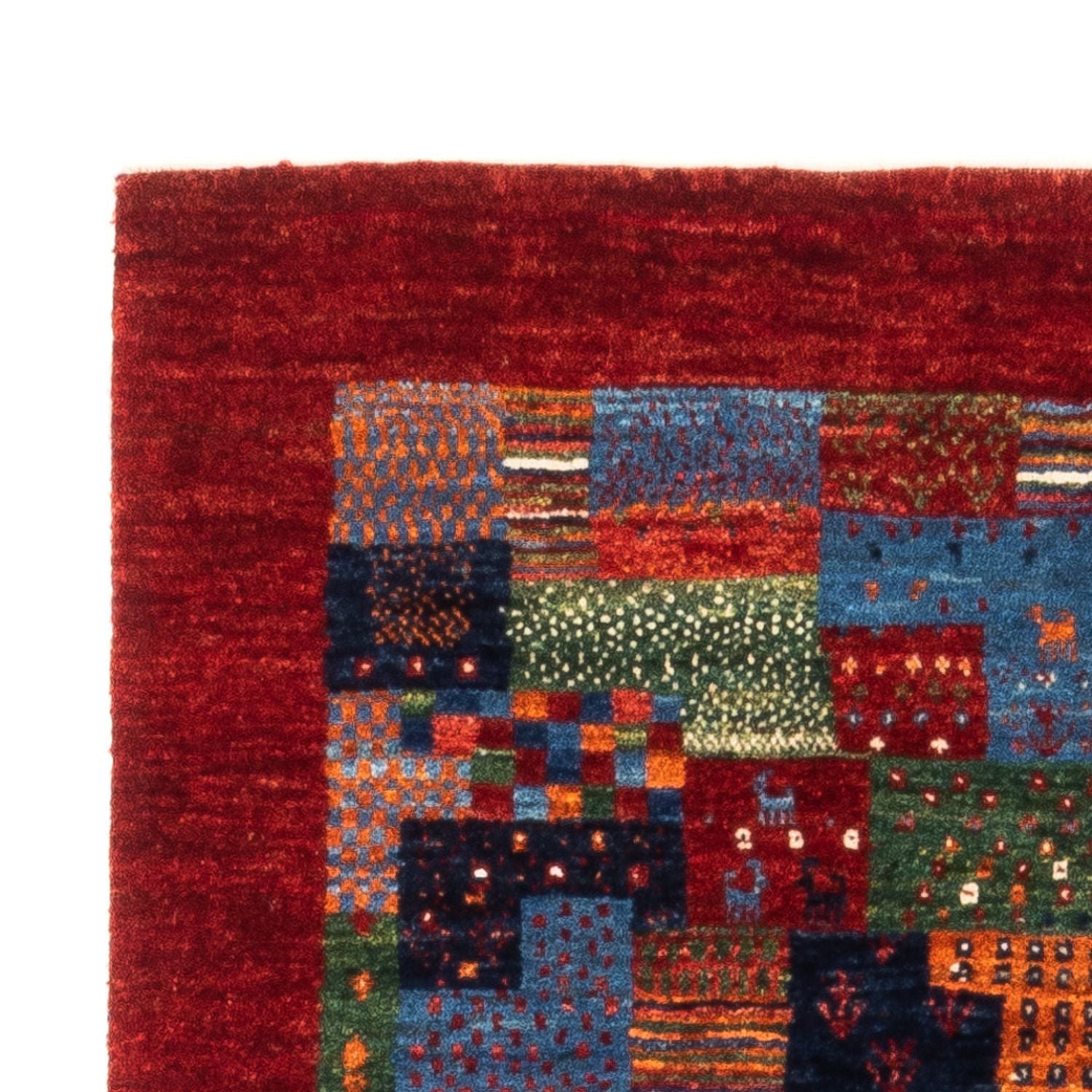 Tappeto Gabbeh - Loribaft Persero - Reale - 133 x 87 cm - multicolore