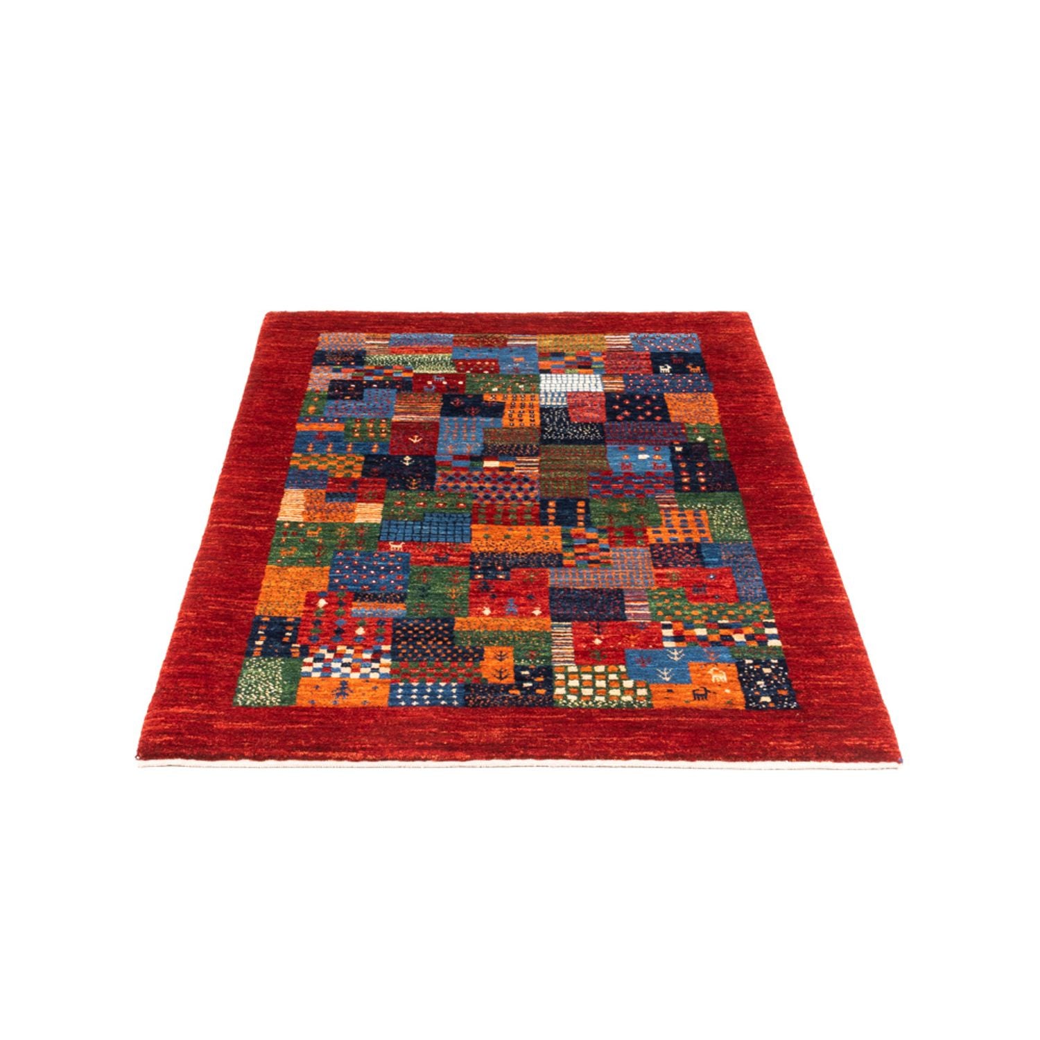 Tappeto Gabbeh - Loribaft Persero - Reale - 133 x 87 cm - multicolore
