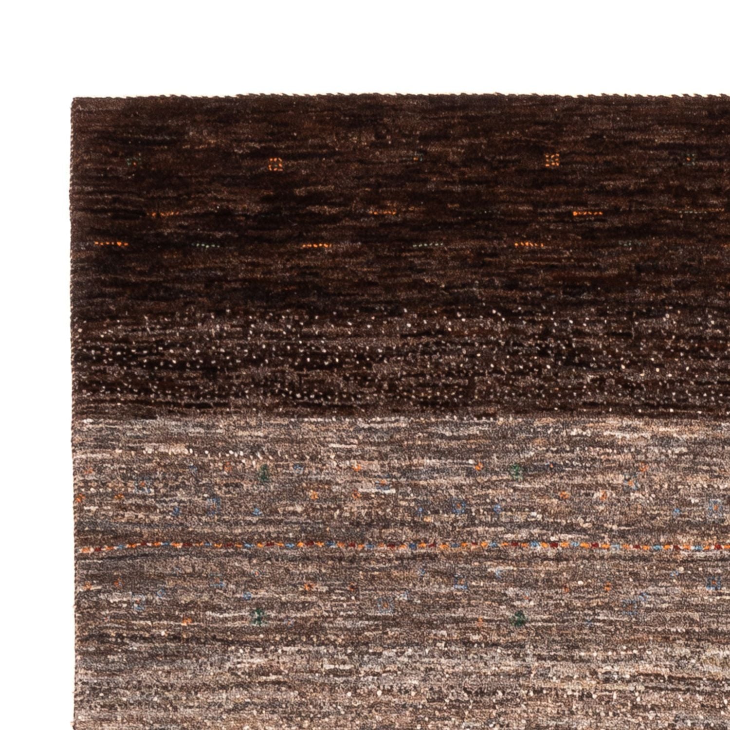 Tappeto Gabbeh - Loribaft Persero - 195 x 134 cm - grigio