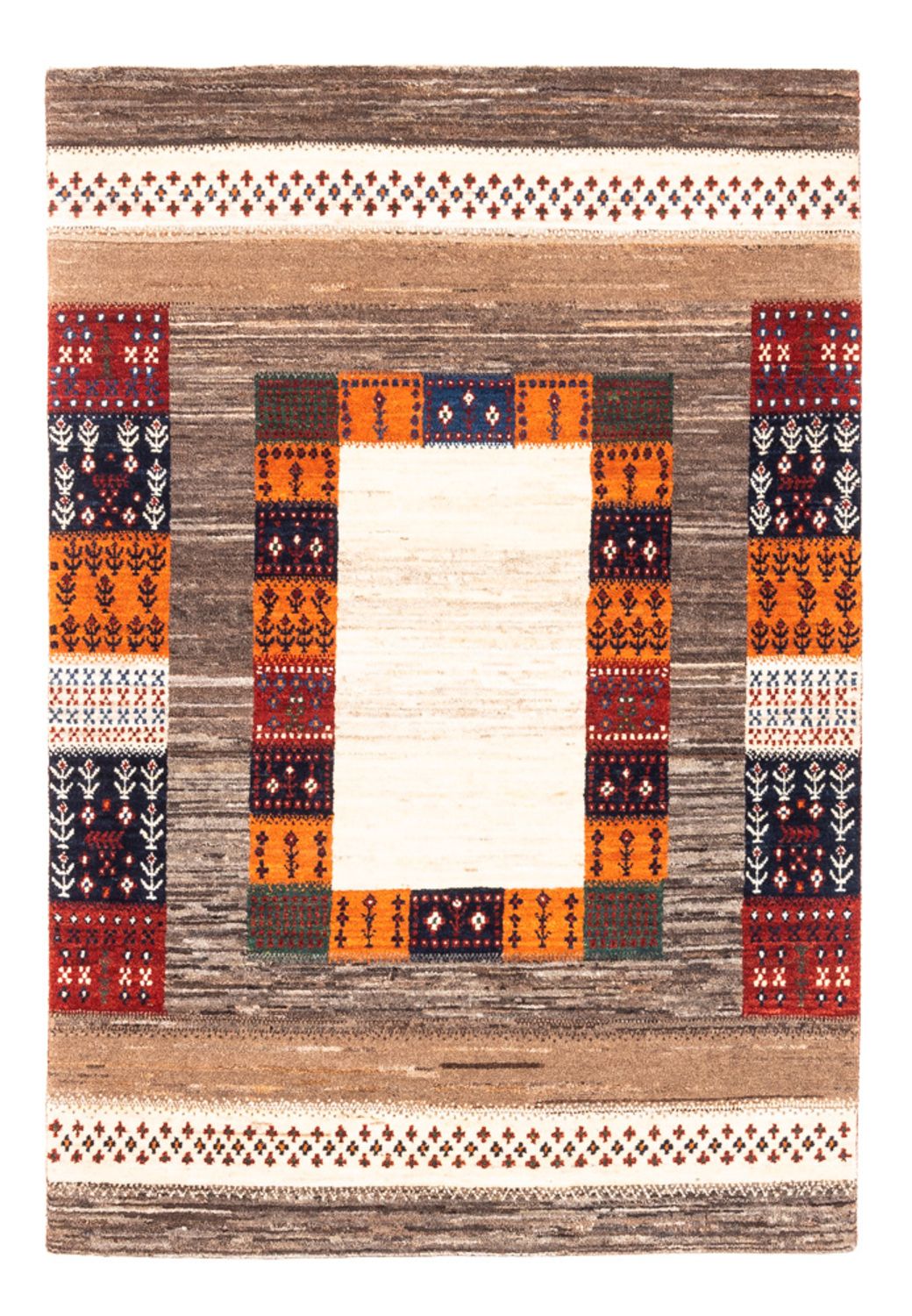 Tappeto Gabbeh - Loribaft Persero - Reale - 147 x 103 cm - multicolore