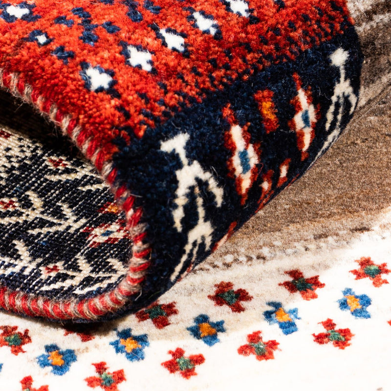 Tappeto Gabbeh - Loribaft Persero - Reale - 147 x 103 cm - multicolore