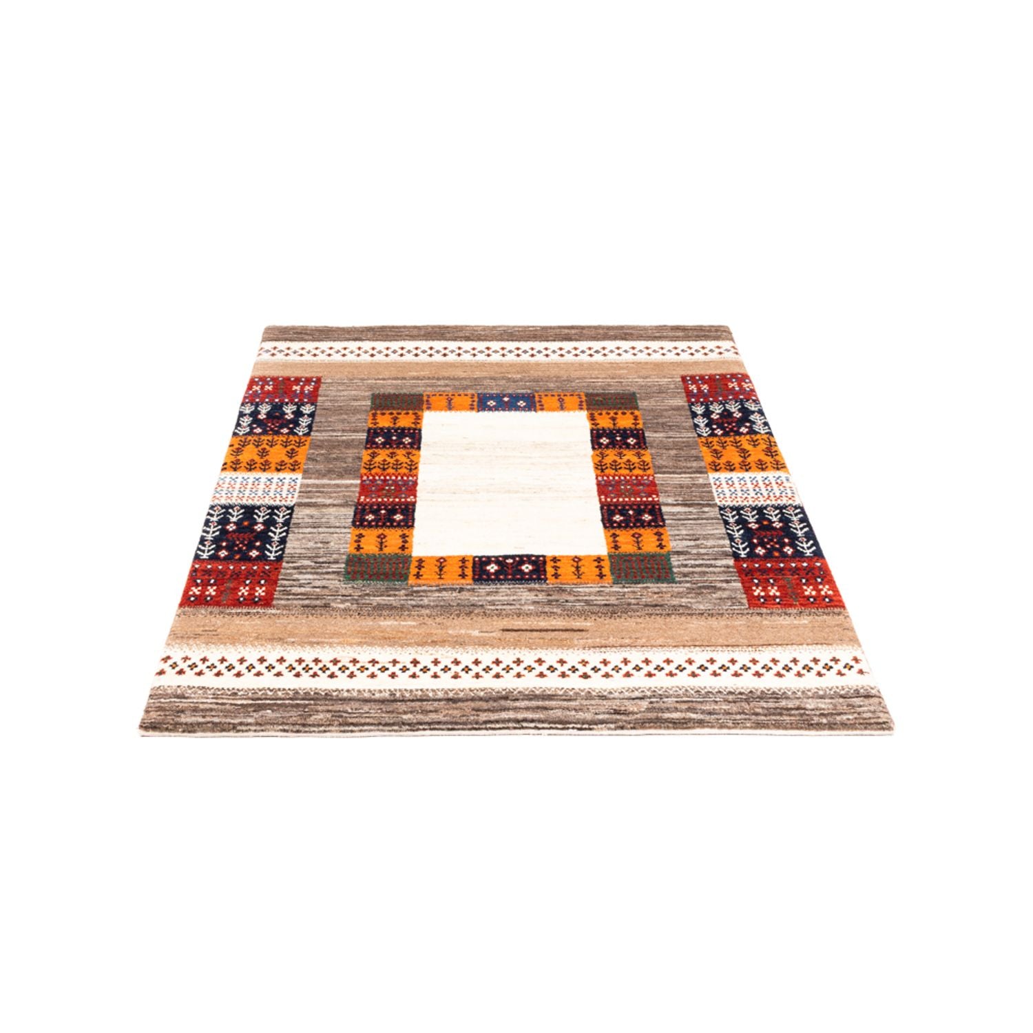 Tappeto Gabbeh - Loribaft Persero - Reale - 147 x 103 cm - multicolore