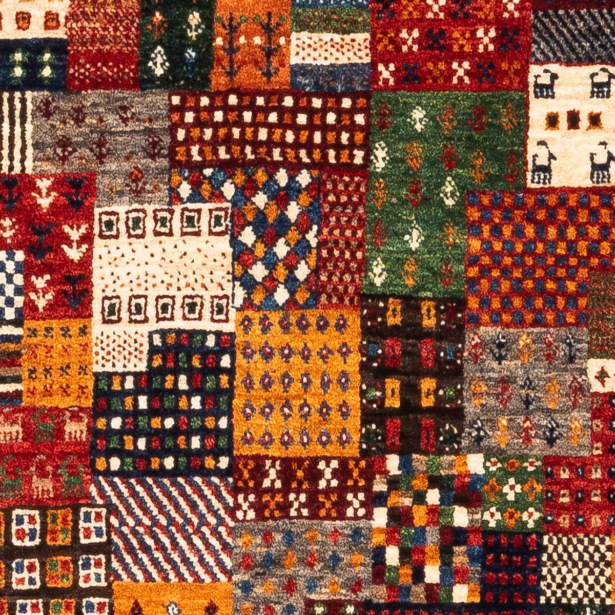 Tappeto Gabbeh - Loribaft Persero - Reale - 145 x 90 cm - multicolore