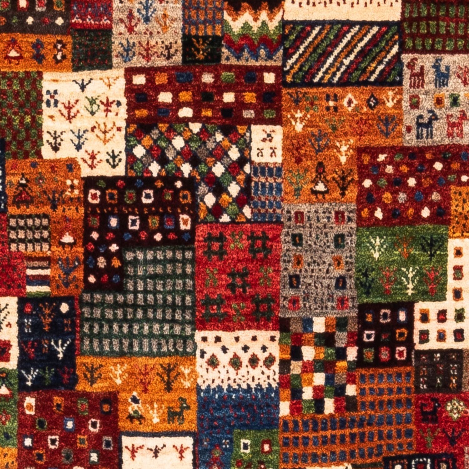 Tappeto Gabbeh - Loribaft Persero - Reale - 142 x 88 cm - multicolore
