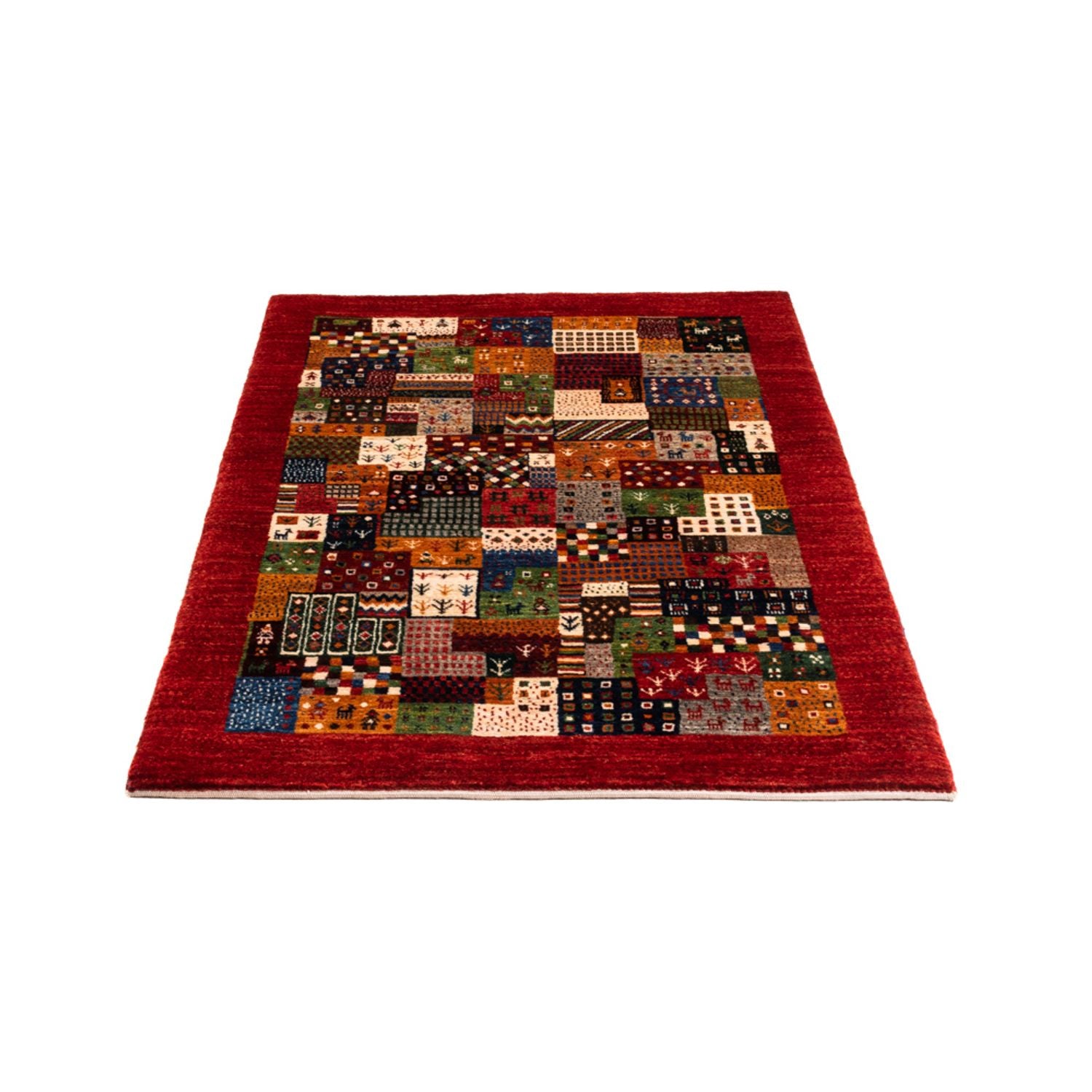 Tappeto Gabbeh - Loribaft Persero - Reale - 142 x 88 cm - multicolore