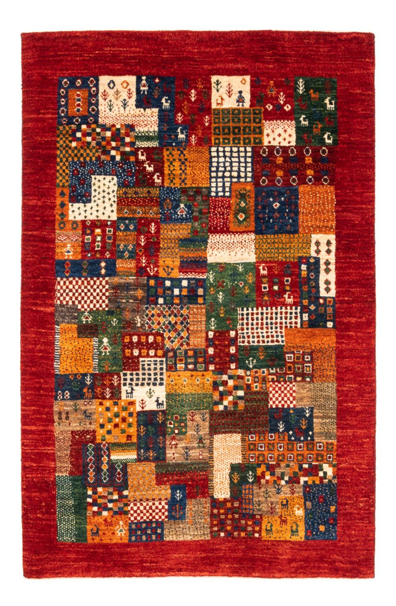 Tappeto Gabbeh - Loribaft Persero - Reale - 134 x 90 cm - multicolore