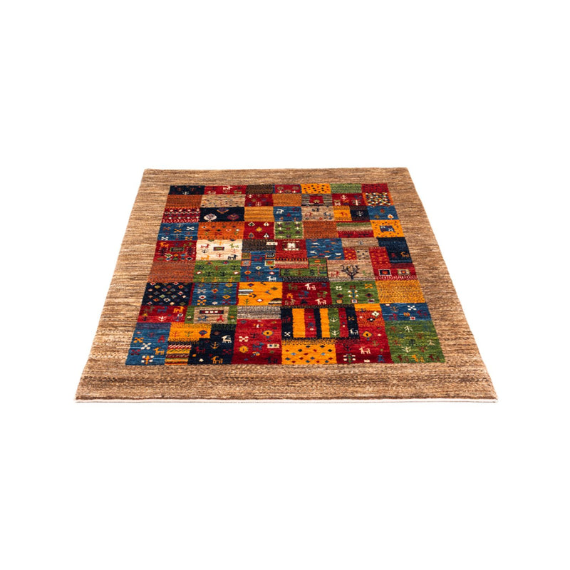 Tappeto Gabbeh - Loribaft Persero - Reale - 148 x 100 cm - multicolore