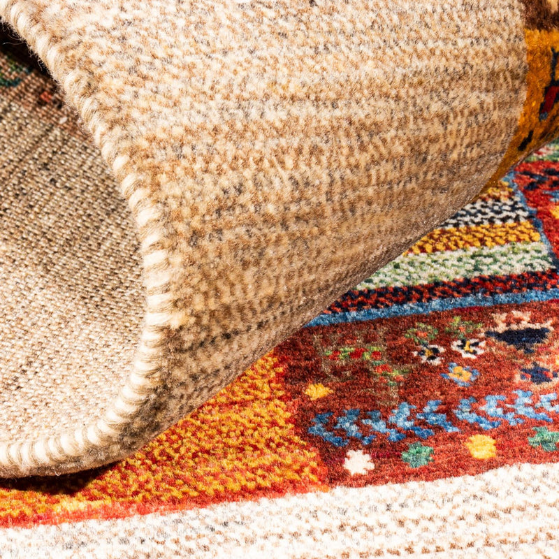 Tappeto Gabbeh - Loribaft Persero - Reale - 151 x 104 cm - multicolore