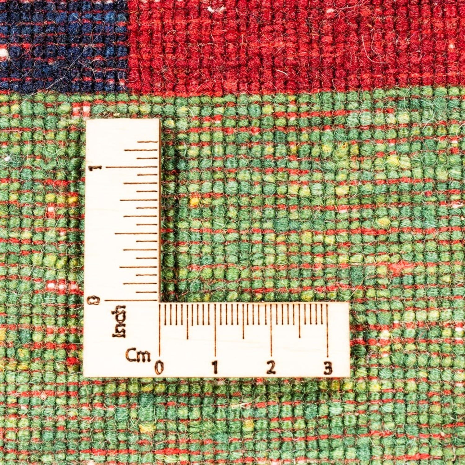 Tappeto Gabbeh - Loribaft Persero - Reale quadrato  - 129 x 120 cm - multicolore