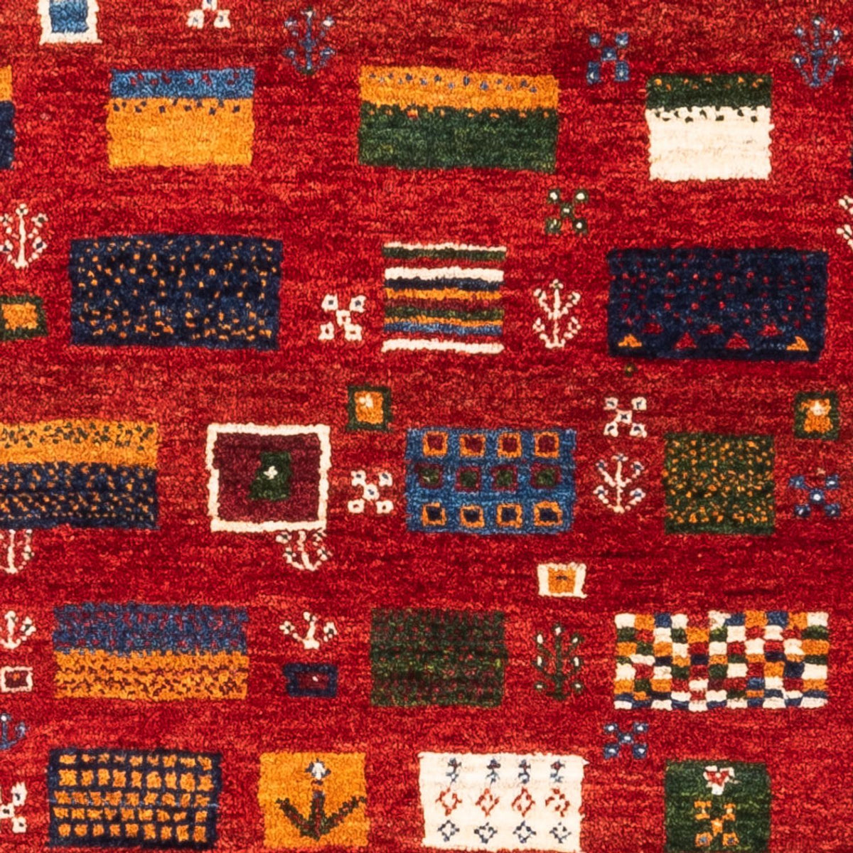 Tappeto Gabbeh - Loribaft Persero - Reale - 126 x 84 cm - multicolore