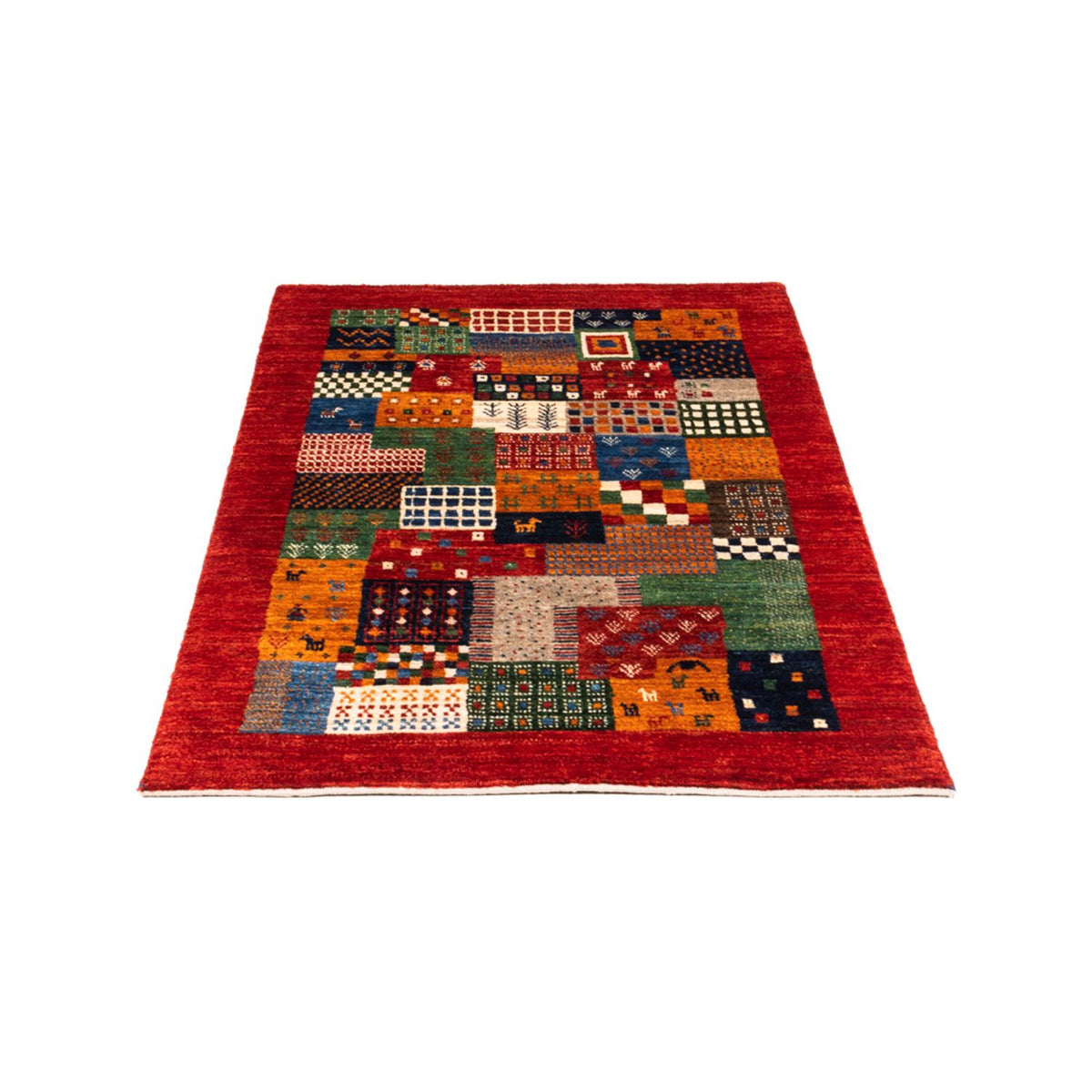 Tappeto Gabbeh - Loribaft Persero - Reale - 125 x 80 cm - multicolore