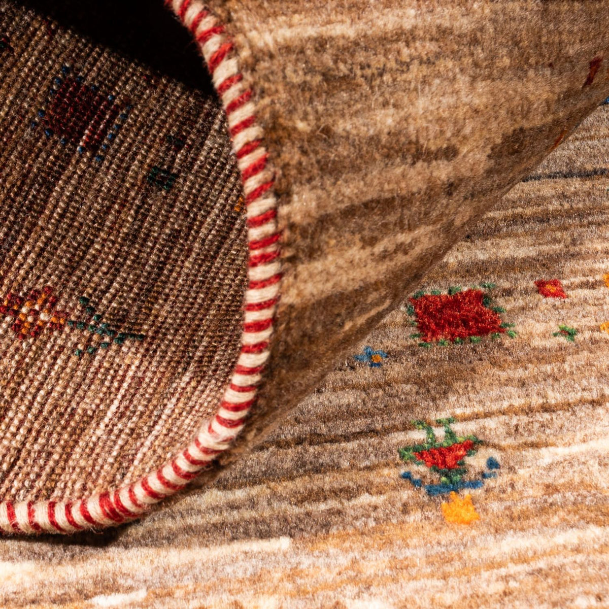 Tappeto Gabbeh - Loribaft Persero - Reale - 135 x 84 cm - multicolore