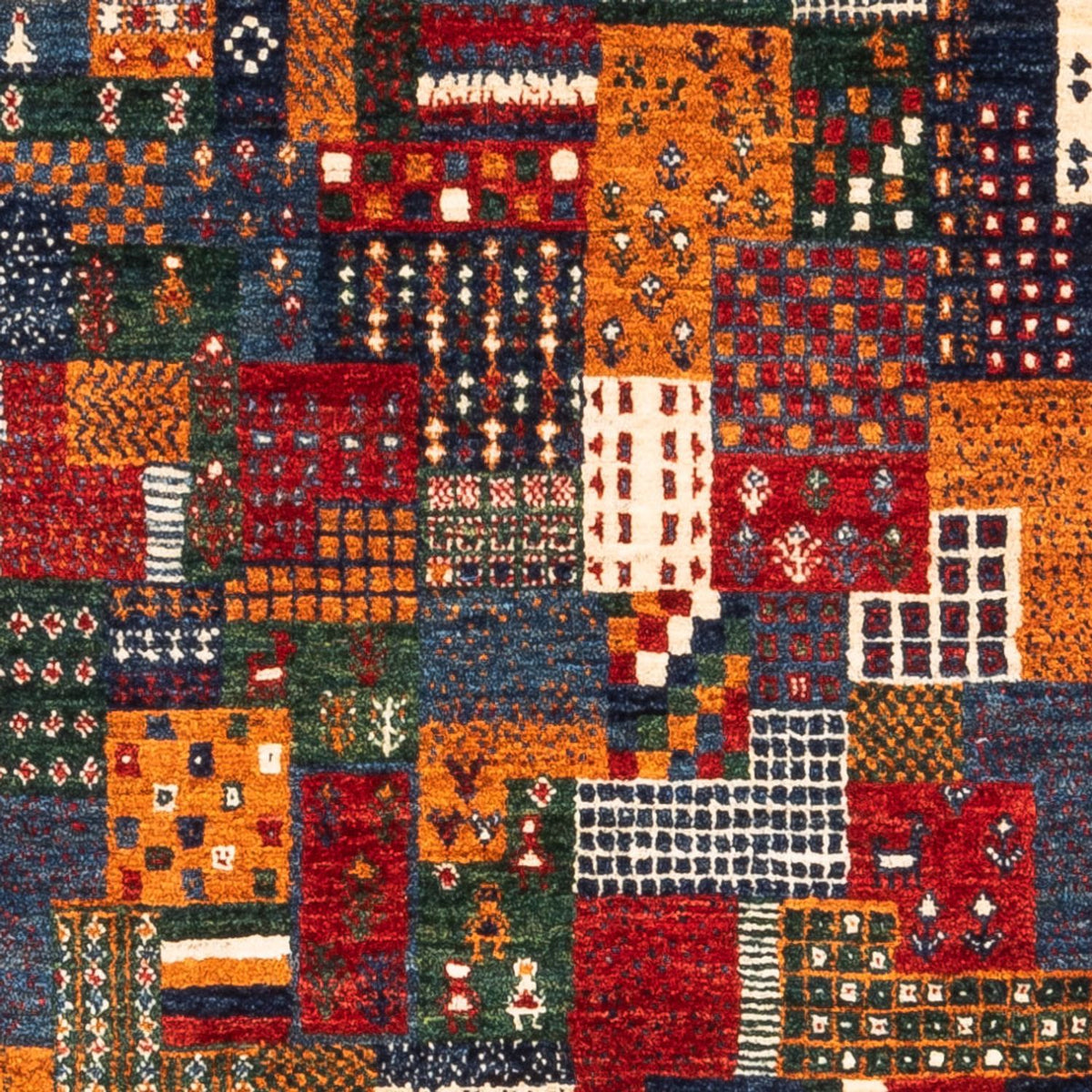 Tappeto Gabbeh - Loribaft Persero - Reale - 122 x 82 cm - multicolore