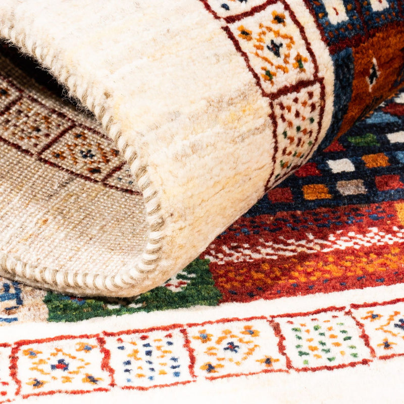 Tappeto Gabbeh - Loribaft Persero - Reale - 125 x 82 cm - multicolore