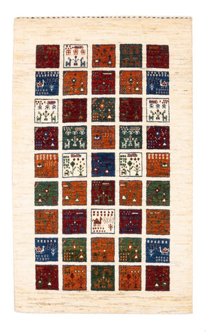 Tappeto Gabbeh - Loribaft Persero - Reale - 132 x 84 cm - multicolore