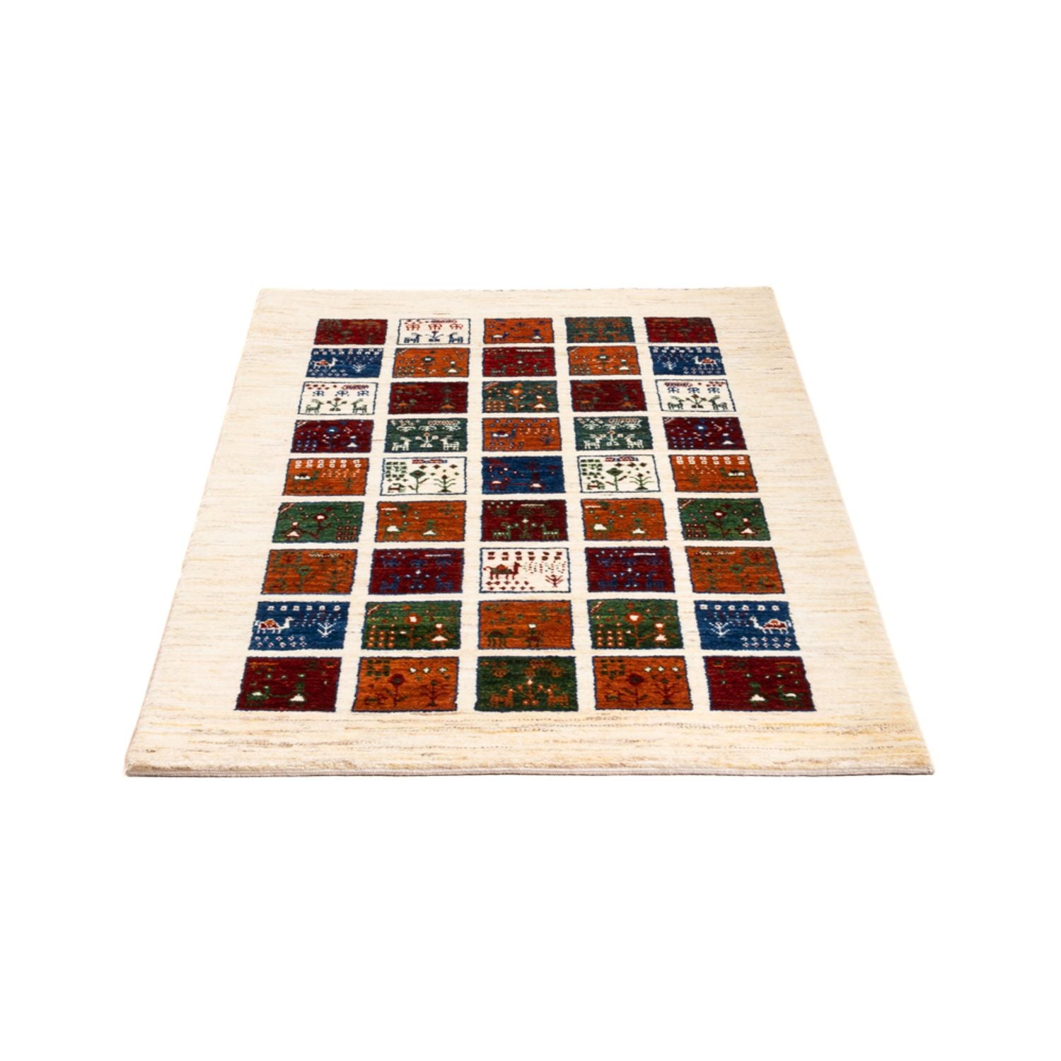 Tappeto Gabbeh - Loribaft Persero - Reale - 132 x 84 cm - multicolore