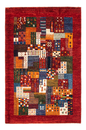 Tappeto Gabbeh - Loribaft Persero - Reale - 125 x 86 cm - multicolore