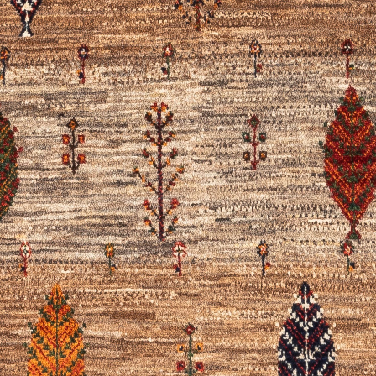 Tappeto Gabbeh - Loribaft Persero - Reale - 133 x 83 cm - grigio