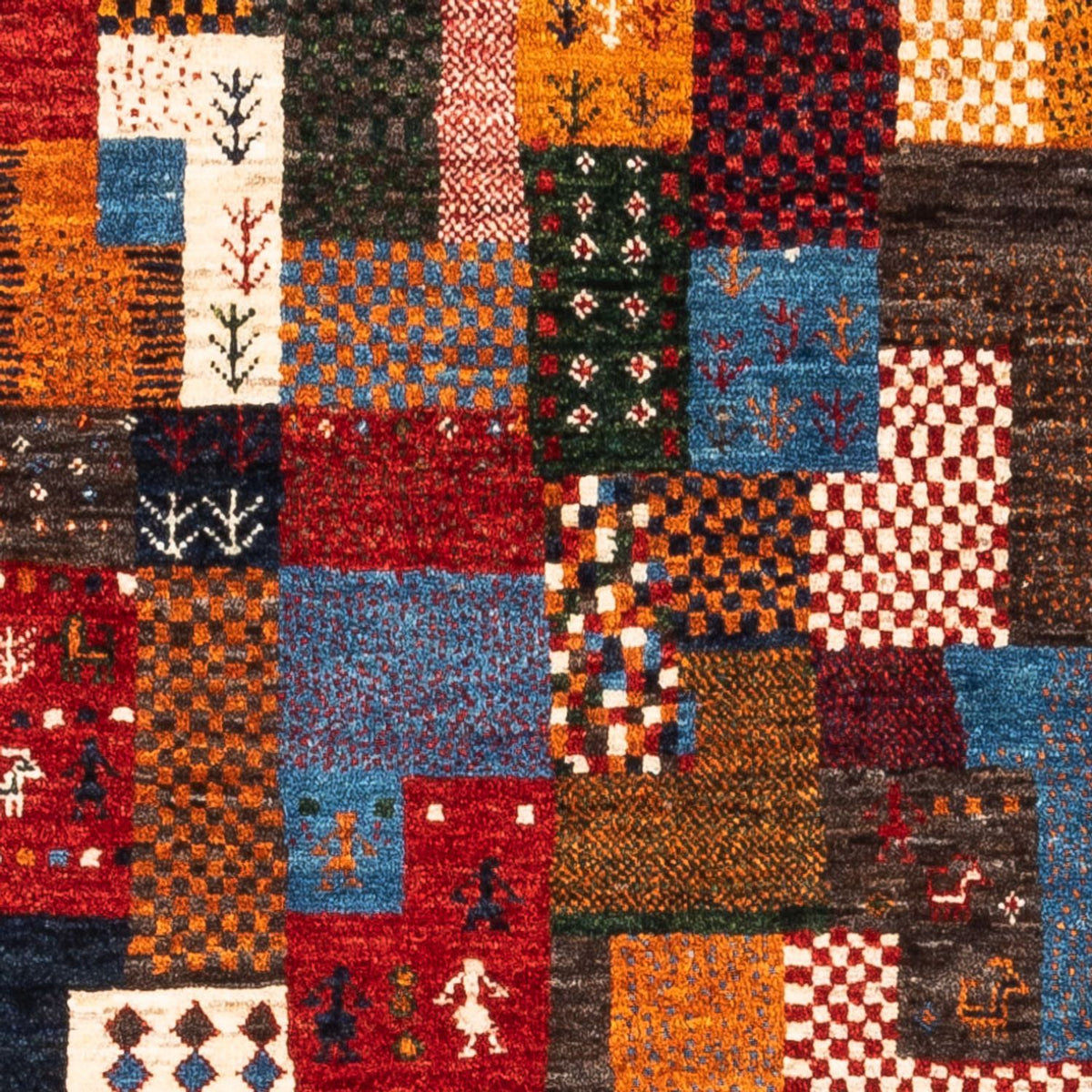 Tappeto Gabbeh - Loribaft Persero - Reale - 135 x 83 cm - multicolore