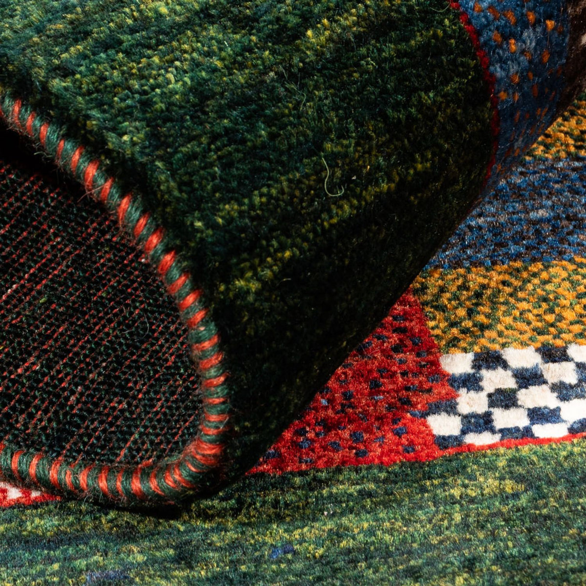 Tappeto Gabbeh - Loribaft Persero - Reale - 135 x 83 cm - multicolore