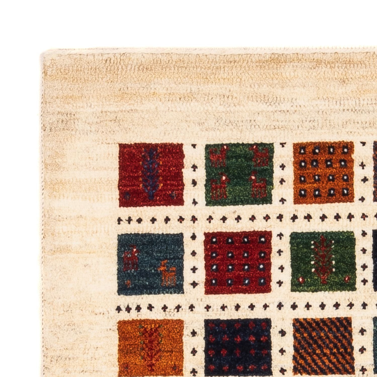Tappeto Gabbeh - Loribaft Persero - Reale - 112 x 80 cm - multicolore