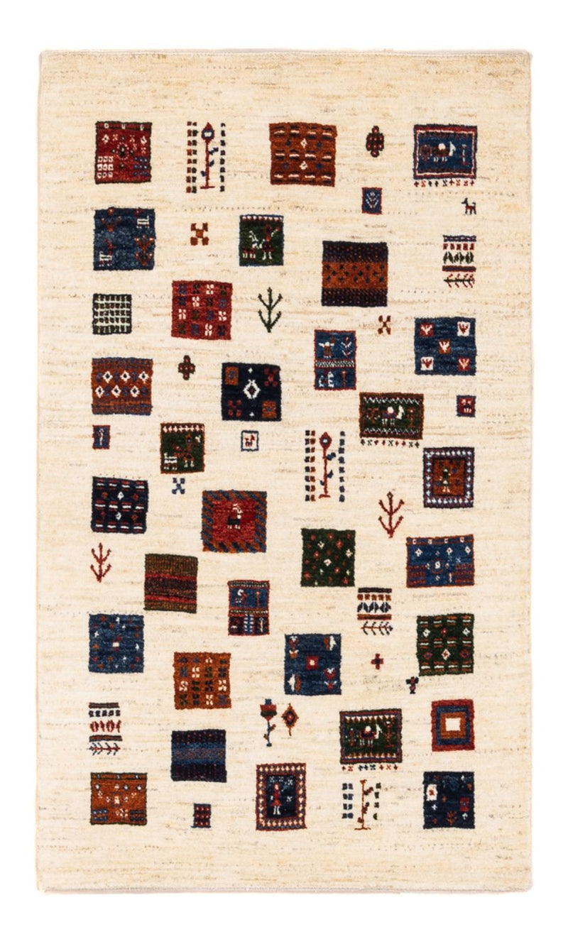 Tappeto Gabbeh - Loribaft Persero - Reale - 130 x 82 cm - crema
