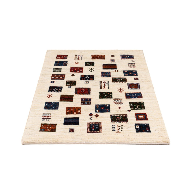 Tappeto Gabbeh - Loribaft Persero - Reale - 130 x 82 cm - crema